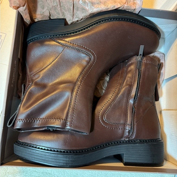 Franco Sarto Karbon Faux Leather Ankle Boots - Picture 9 of 9